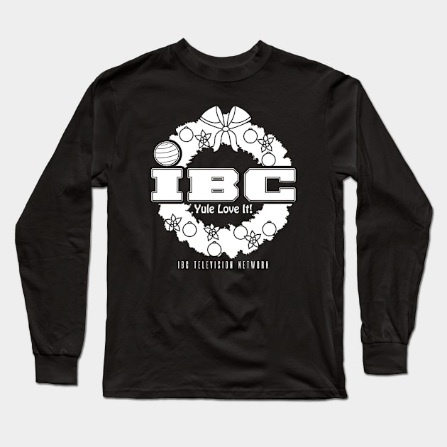 Christmas Television Network Long Sleeve T-Shirt by buby87